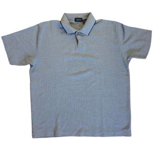 Claiborne Light Gray Men's Polo Shirt